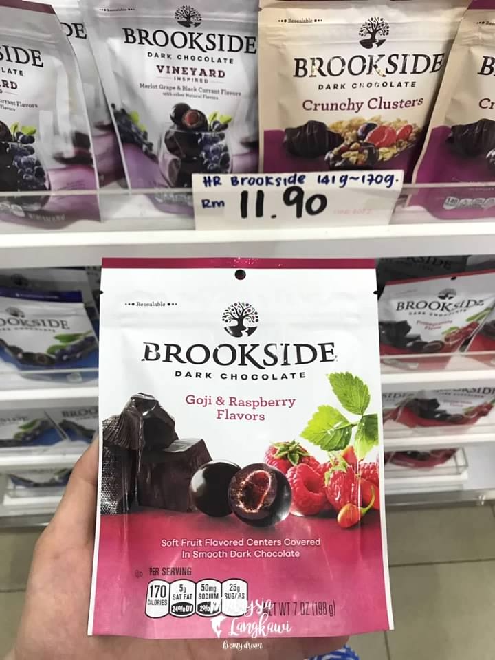 BROOKSIDE巧克力展示