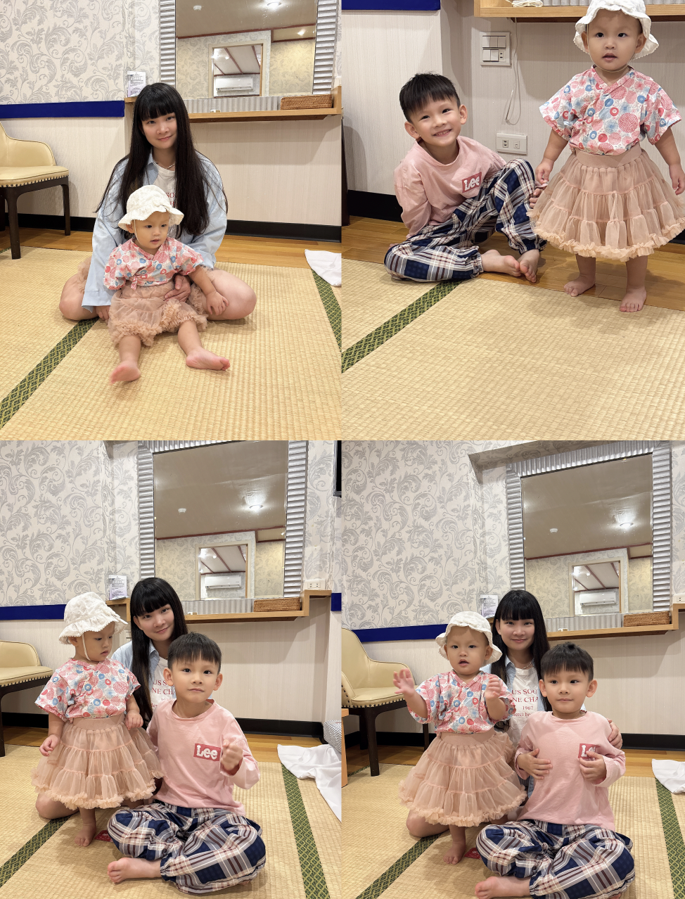 北投麗之湯溫泉會館 親子房型 一房一廳 榻榻米地鋪