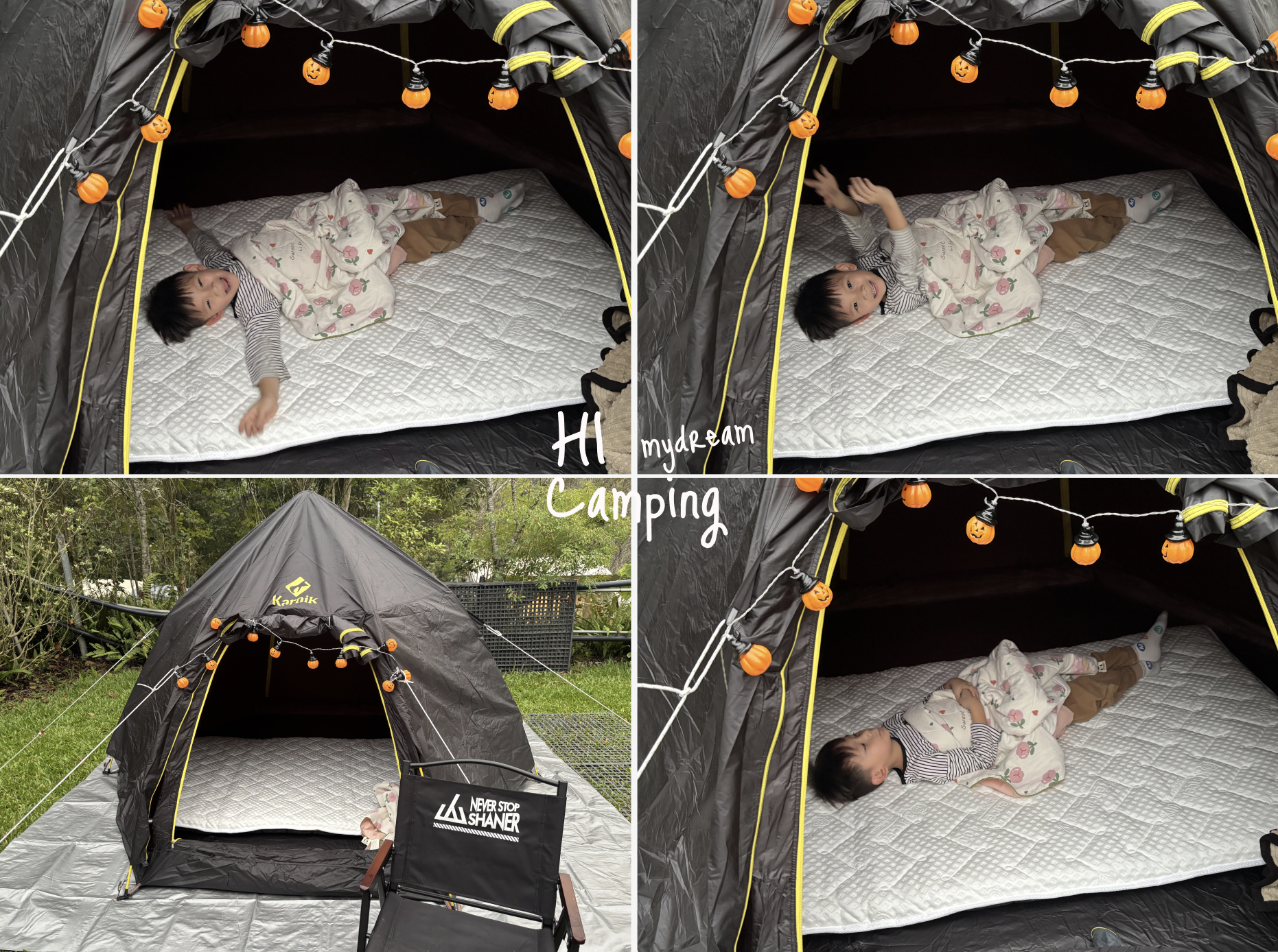 KUGA車內鋪設天絲床墊使用情境